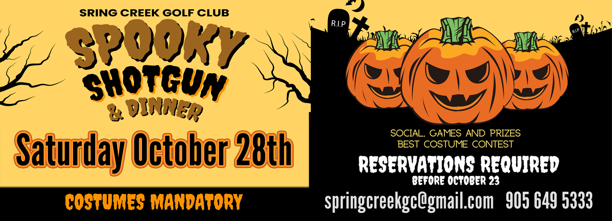 Springcreek Halloween event